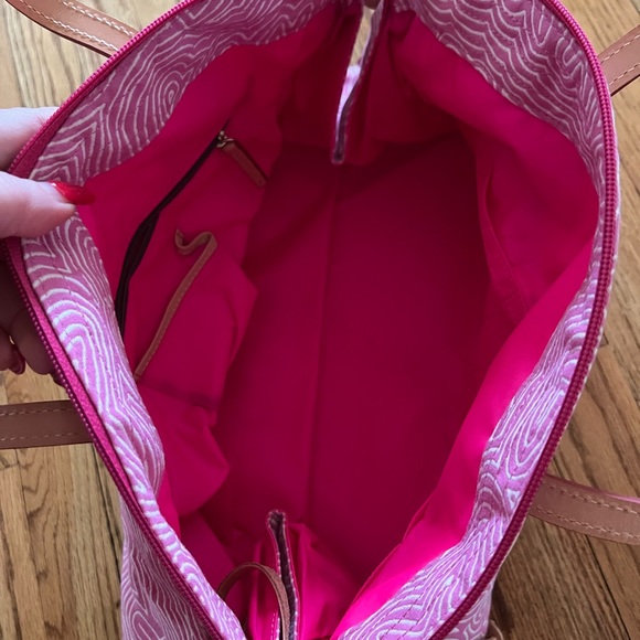 Dooney & Burke Signature Satchel Bag - Picture 4 of 12